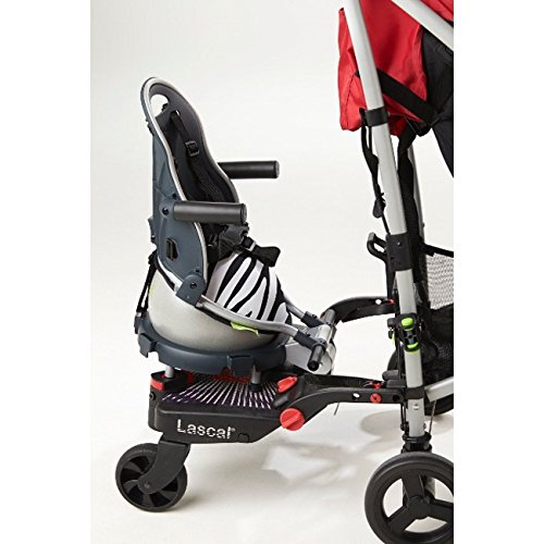 Buggypod Perle Clip On Board & Booster Seat (Zebra)