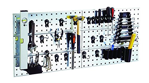 raaco Werkzeug-Wandpaneele mit 28 Clips, 109642 - 2