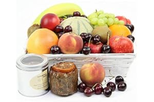 EXPRESS4FRUITS Fruit Fare Basket - Fruit Gift Baskets and Gift Hampers with Next Day UK delivery with Personal Message attached