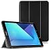 Produktbild Samsung Galaxy Tab S3 (9.7 Zoll or 9.68 Zoll2017) hülle - SMTR® Premium Qualität Tasche hülle Schutzhülle,mit Standfunktion und Auto Sleep / Wake Up Funktion Slim Leder Schutzhülle für Samsung Galaxy Tab S3 (9,7 Zoll)(T820 WIFI /T825 LTE 24,58 cm) Tablet Tasche- schwarz