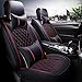 Produktbild QLL 5-Sitz-Universal Autositzbezug, Atmungsaktiv Rutschfest, Yili Tuch Stoff Exquisite Handwerkskunst, 4 Farben zur Auswahl,Black