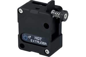 HOCENWAY Superleichter aktualisierter gehärteter Stahl Dual Gear HGT Extruder Universal-Bowden-Direktantrieb kompatibel mit NEMA14 36 mm Ender 3 V2 PRO 5 Plus CR10 3D-Drucker