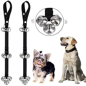 Hawkdeals Dog Doorbells for Housebreaking Your Doggy Dogs and House Training Adjustable Door Bell