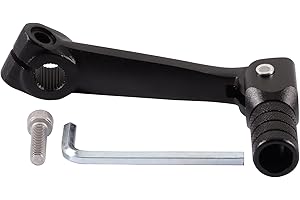 WOOSTAR 2" Leva del Cambio Pieghevole Sostituzione per MX6 M4 KAYO T4 T6 TGR 250cc IRBIS 50cc 70cc 110cc 125cc Pit Bike Nero