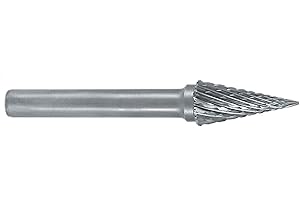 RUKO 116051 - Fresas metal duro forma M - SKM Cono en punta (3 x 38 mm)