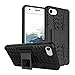 Price comparison product image Lenovo ZUK Z2 Case - Litastore TPU + PC Heavy Duty ShockProof Rugged Impact Armor Hybrid Kickstand Protective Bag Cover Case for Lenovo ZUK Z2 - Black