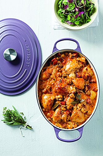 Le Creuset 21178314614430 Signature Gusseisen Bräter oval, 31 cm, 38.2 x 25.8 x 17.3 cm, ametist - 2