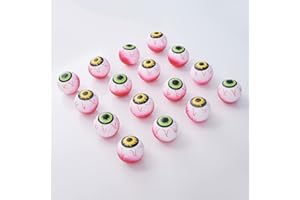 GEAMENT Decorazioni per feste di Halloween Forniture per interni – 16 pezzi Occhi falsi Horror Spaventosi Outdoor Roba 35 mm (1.38") puntelli Simulazione Bomboniere