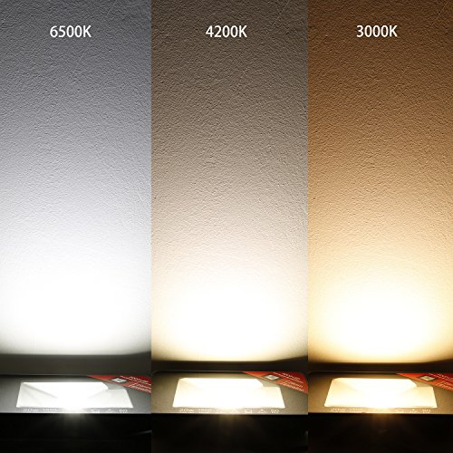 Extrastar Ultraslim LED Flutlicht Außenstrahler mit Bewegungsmelder IP65 Außenstrahler 1500Lumen (Neutralweiß 4200K JFX02-M2N) - 7
