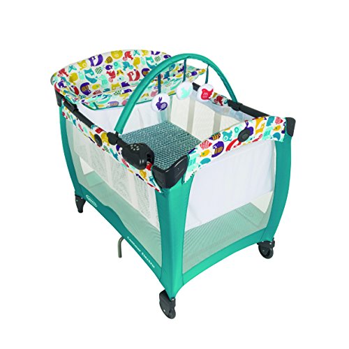 Preisvergleich Produktbild Graco 1952974 Contour Electra, Reisebett mit integrierter Wickelauflage, into the woods