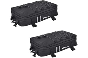 Generico Accessoires pour moto, sacs de voyage, pour R1250GS Adventure, R1200GS, R 1250 GS LC ADV, valise pour moto, sac latéral, sac supérieur (2 sacs latéraux)