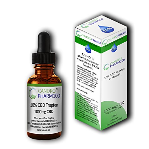 Preisvergleich Produktbild Candropharm100 CBD Tropfen 10%