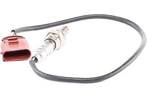 SISS Ersatz für Lambdasonde Diagnosesonde Nach Kat für VW GOLF 4 1J BORA 1J 1.6 16V, Passat B5, Seat Leon, Skoda Fabia, 4-Polig 580mm Lang 036906262F…