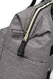 LCY Stilvolle Multifunktions-Rucksack Tote Baby Wickeltasche, mit Wickelunterlage - 8