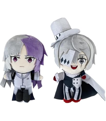 Oreiller Peluche Personnage BSD (Dazai Osamu, Chuuya, Etc.) - 20 Cm, Doux Et Décompressant - Décoration Chambre, Canapé, Voiture