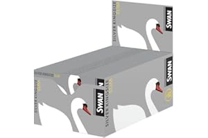 Swan King Size Slim Ultra Fine Silver Rizla Rolling Papers - Box of 50 Booklets