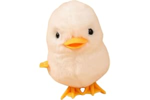 Toyvian Aufzieh-Entenspielzeug niedliches Plüsch-Ente Spielzeug Aufzieh Huhn Spielzeug für Kinder Osterkorb Strumpffüller Partyzubehör Geschenktütenfüller Geschenke