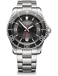 Victorinox Swiss Army Maverick Mechanical Analog Reloj Automático De Pulsera Para Hombre Acero Inoxidable 241705