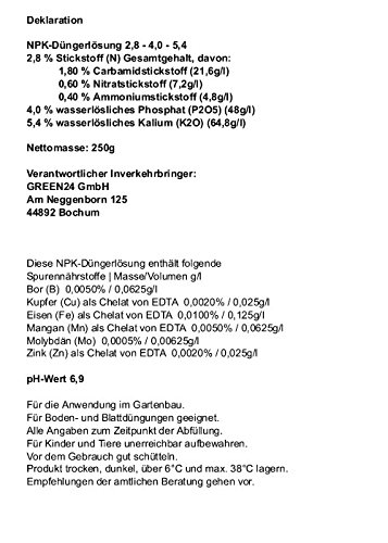 Feigen-Dünger HIGH-TECH Ficus carica NPK, Echte Feige, Pflanzen in Beet und Kübel düngen - 5