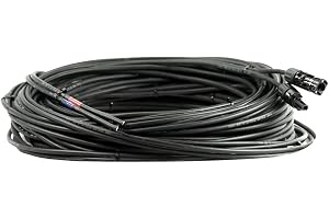 Offgridtec 15 m 4 mm² professionell anslutningskabel solmodul MC4 till solladdningsregulator