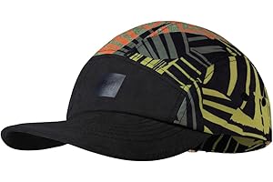 Buff® | Gorra 5 Panel Go Niño Niña Flexible, Secado rapido, Running, Ligera, Protección UPF 50, Ajustable, Talla Unica