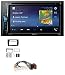 Produktbild Pioneer AVH-A200BT USB DVD 2DIN Bluetooth CD MP3 Autoradio für Toyota Corolla 04-09 Verso schwarz