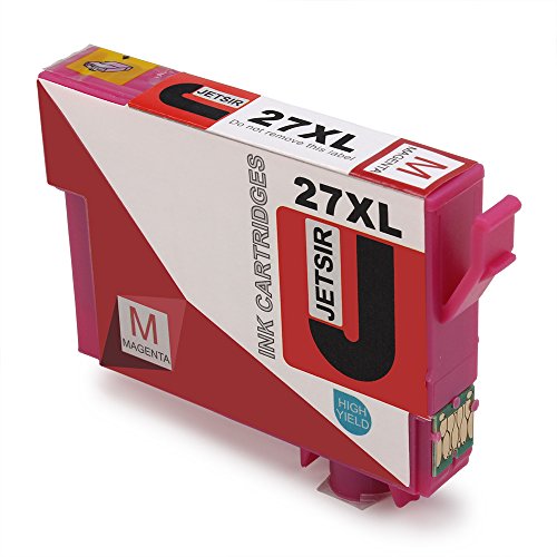 JETSIR Kompatibel Druckerpatronen Ersatz für Epson 27XL, Hohe Ergiebigkeit Kompatibel Mit Epson Workforce WF-3640 3620 7610 7110 7620 Drucker (2 Schwarz, 1 Cyan, 1 Magenta, 1 Gelb) - 4