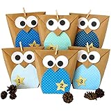 Amazon.de: DIY Adventskalender Set zum Basteln - Weihnachtseulen