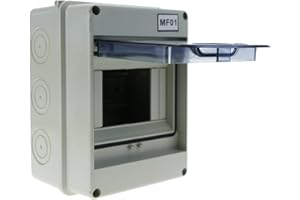 BEMATIK.COM BeMatik - Boîte électrique SPN 5M IP65 ABS HT de Surface en Plastique