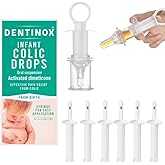 Dentinox Infant Colic Drops 100ml Bundled with Alimos Colic Gas Passers and Feeding Syringe