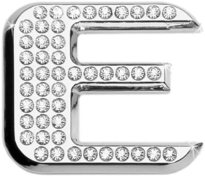 Luxbling Car Chrome 3D Letter with Swarovski Crystals A-Z