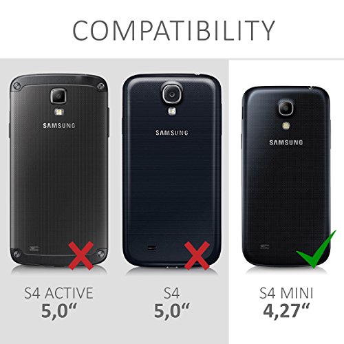 kwmobile Funda potectora pr ctica y chic FLIP COVER para Samsung Galaxy S4 Mini en negro reviews kwmobile Funda potectora pr ctica y chic FLIP COVER para Samsung Galaxy S4 Mini en negro