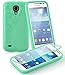 Produktbild Cadorabo - TPU Silikon Schutzhülle (Full Body Rund-um-Schutz auch für Das Display) für > Samsung Galaxy S4 Mini < – (I9195) in Meer-GRÜN