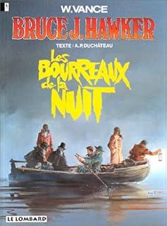 jaquette livre Bruce J. Hawker, n° 6 : Les bourreaux de la nuit