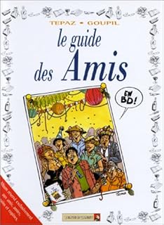 jaquette livre Le Guide des amis en BD