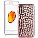 Produktbild SMART LEGEND iPhone 7 Plus Weiche Silikon Hülle TPU Bumper Handyhülle Rosa Muster Schutzhülle Backcover Crystal Kirstall Clear Etui Ultra Slim Design Glatt Weich Handytasche Soft Case Silicon Protective Cover Flexible Dünne zurück Schale
