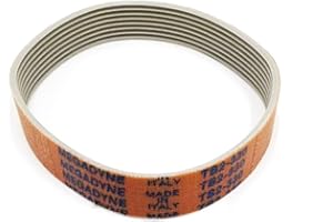 MCM SERVICE Courroie plate pour machine à affiner 16 x 330 8 nervures