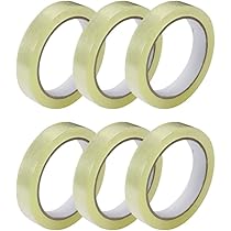 Nastro Trasparente Grandi Rotoli Imballaggio Pacco Sellotape 1" 25mm X