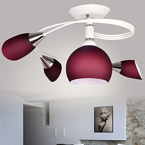 Preisvergleich Produktbild Moderne Decke Schlafzimmer Wohnzimmer Kinderzimmer Kronleuchter purple