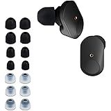 kwmobile 14 x ersättningsdynor, kompatibla med Sony WF-1000XM3/WF-1000XM4, 4 storlekar, ersättningsöronproppar av silikon för
