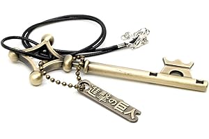Vophifo Llave de Eren Jäger para Attack on Titan Fans Cosplay, Cobre