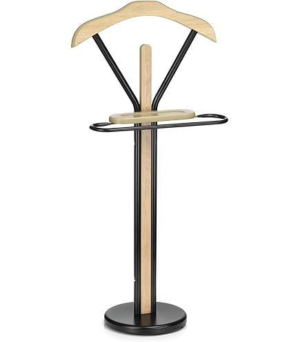 IDIMEX Matteo Dressboy voor heren, in zwart, van metaal en MDF, stille