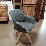 armlehnstuhl drehbar grün Bezug: Stoff (100% Polyester), Sitzschale mit Schaumpolsterung