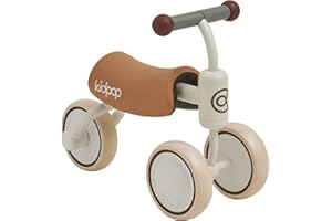 kidpop BEE and Big Bee Four-Wheeled/Tricycle Vehicle Kids Balance Bike，Toddler Ride-On Toy for Ages 1-2, First Birthday Gift, Little One's First Bike