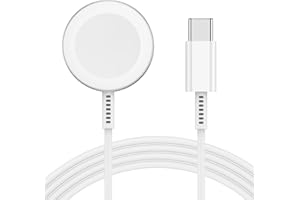 CIONUM Apple Watch Ladekabel Original 1M, USB C iWatch Ladekabel Ladegerät Schnellladekabel Charger Adapter für Apple Watch Series 10/9/8/7/6/SE/5/4/3/SE/Ultra