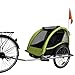 602–02 Bike Trailer for Children with Jogging Kit, Colour: Lemon / Black
