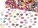 TOOGOO(R) 100pcs 3D Cute Designs Nail Art Fimo Canes Sticks Stickers Rods Gel Tips Manicure Decoration + Blade