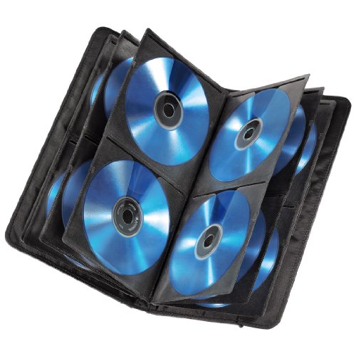 Hama CD Tasche Up to Fashion (zur Aufbewahrung und Schutz für 48 CDs, DVDs und Blu-rays, aus Nylon) rot - 2