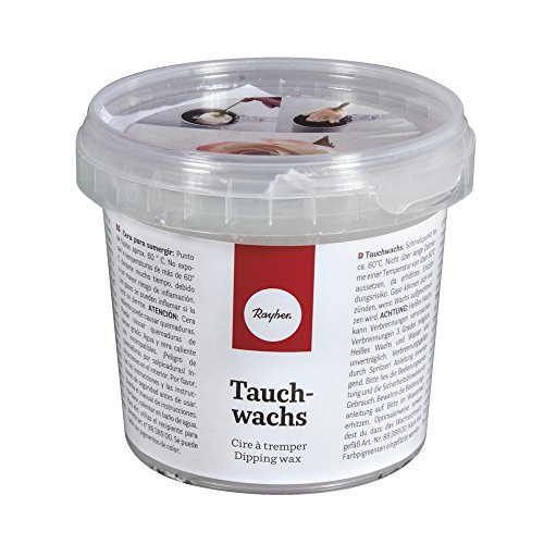 RAYHER - Tauchwachs, Dose 290 g, farblos
