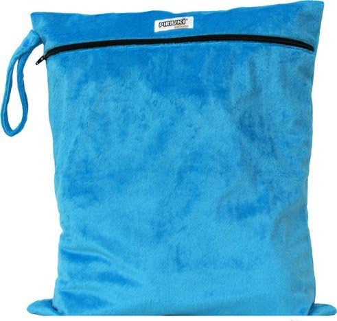 Piriuki Luxe Impermeable Transport Bag (Large, Blue)